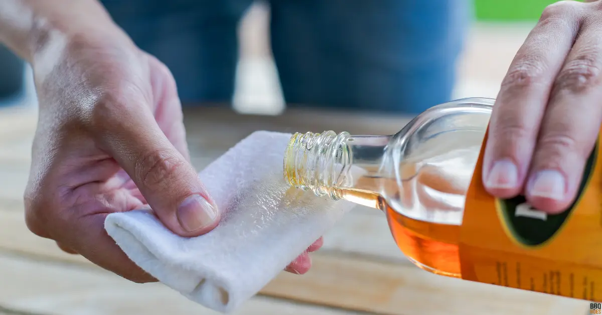 bbq hoes schoonmaken en impregneren om vocht af te stoten